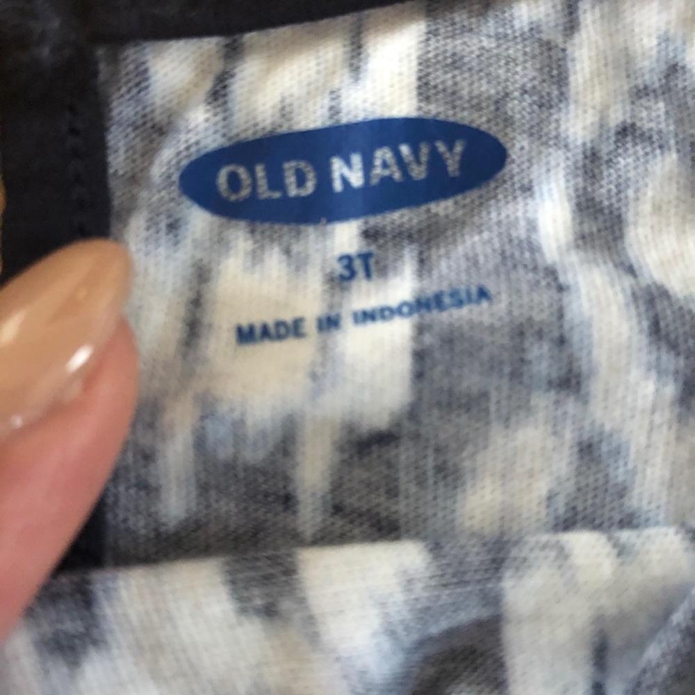 Geo print Peplum Shirt - Picture 3 of 3